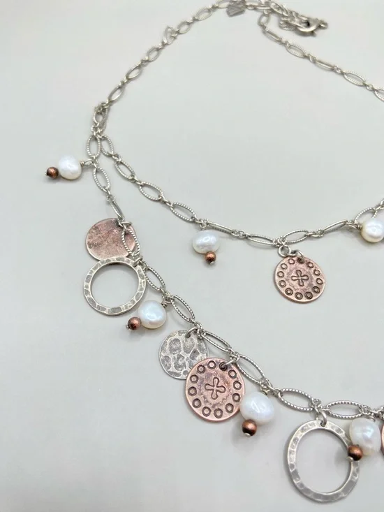 Silpada Cha Cha Coin Necklace - Picture 4 of 9